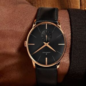 Rose Gold Minimalist — Leather Strap watch for man