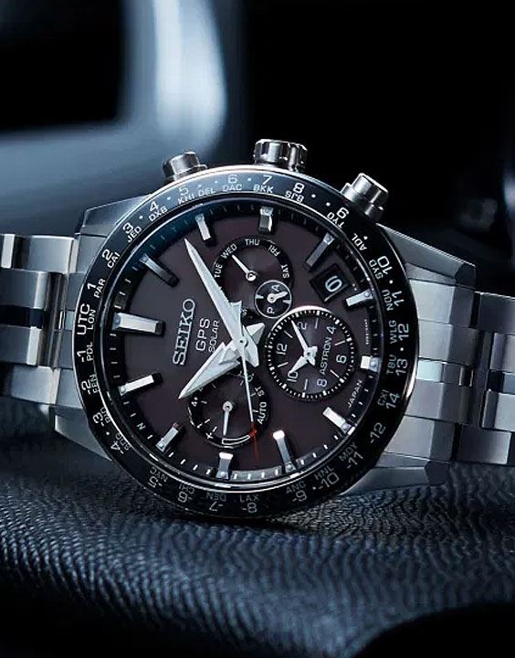 Steel Multi-Function — Chronograph Bracelet watch for man